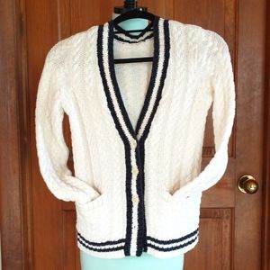 Ralph Lauren preppy/varsity cardigan